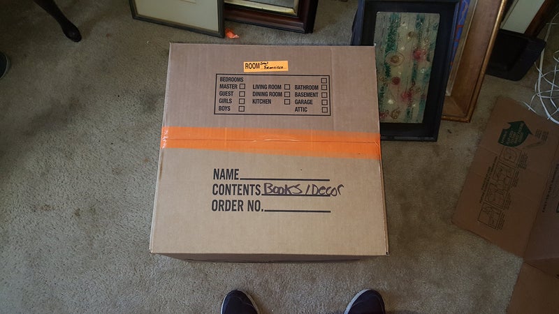 Tag-A-Room Home Moving Labels Color Coded Packing Stickers (350MBC) - Image 5